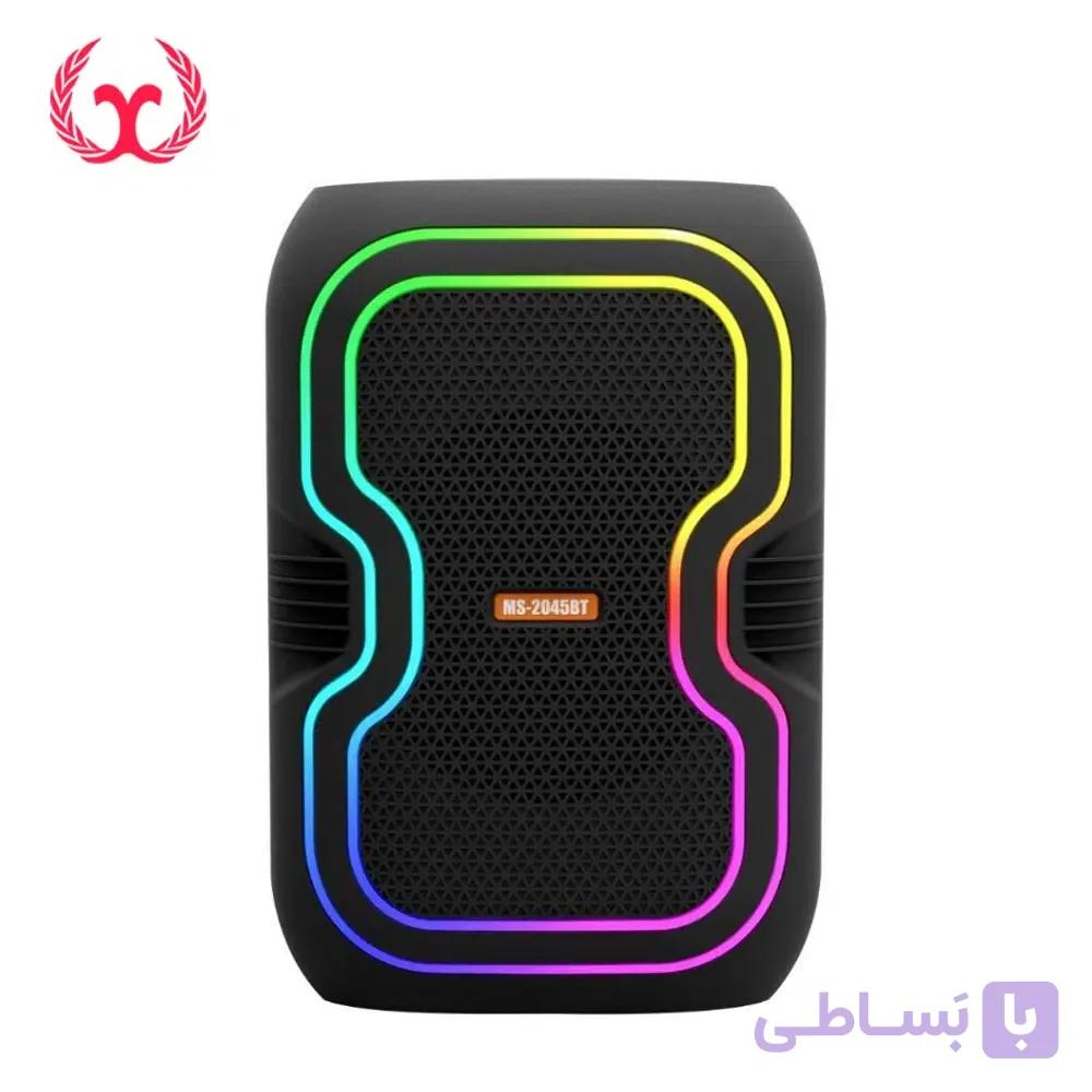 اسپیکر بلوتوثی RGB مدل MS-2045BT — تصویر 1