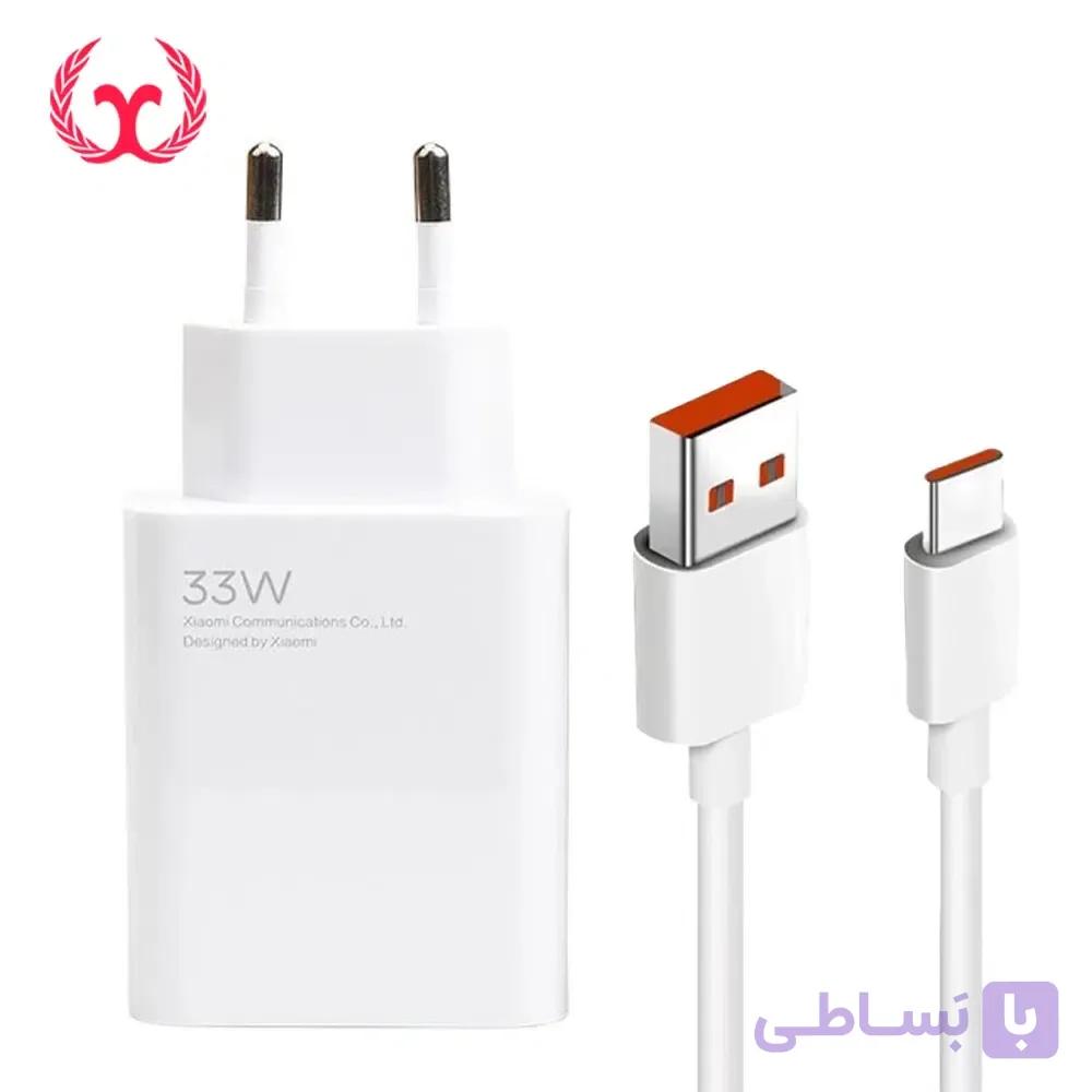 شارژر شیائومی 33 وات توربوشارژ با قابلیت ثانیه شمار — تصویر 1