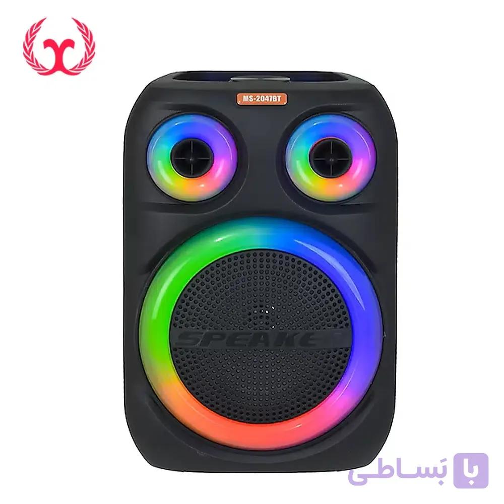 اسپیکر بلوتوثی RGB مدل MS-2047BT — تصویر 1