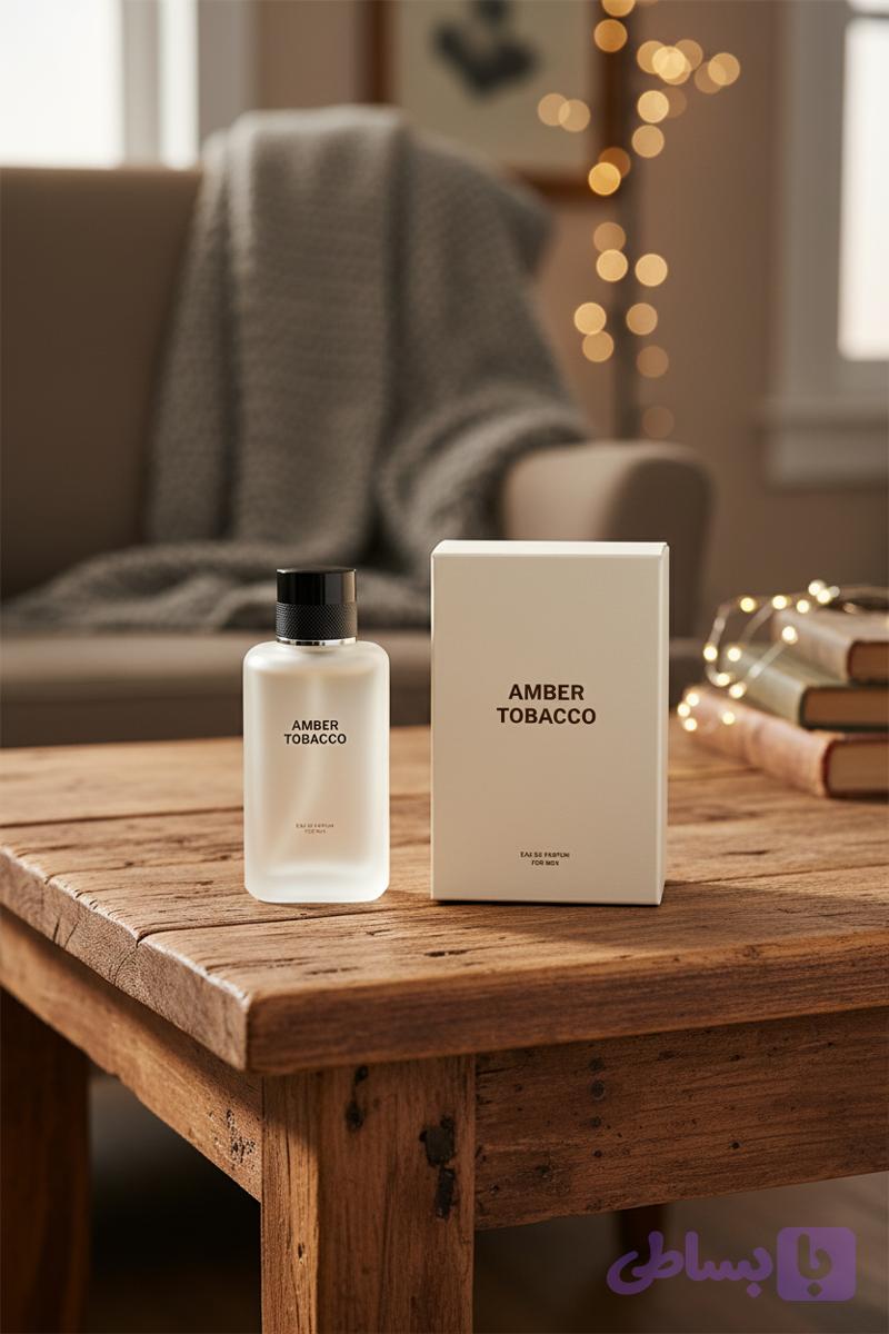 عطر مردانه Amber Tobacco دفکتو | رایحه گرم، دودی و ماندگار — تصویر 1