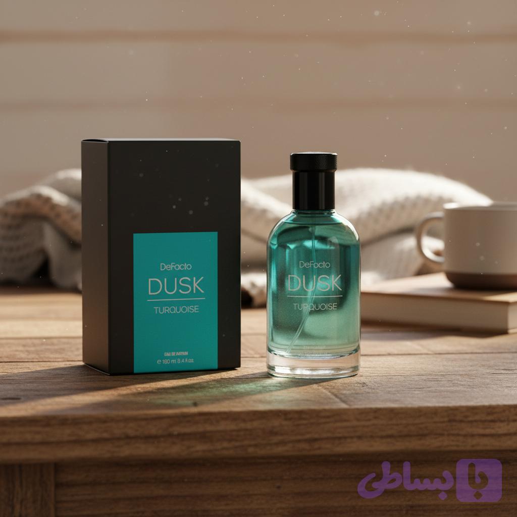 عطر مردانه دفاکتو Dusk Turquoise حجم ۱۰۰ میلی‌لیتر | رایحه آروماتیک و مرکباتی برای استفاده روزانه — تصویر 1