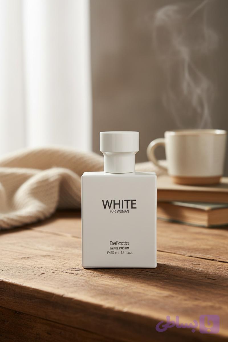 عطر زنانه White دفکتو | رایحه ملایم و شیک 50 میل — تصویر 1