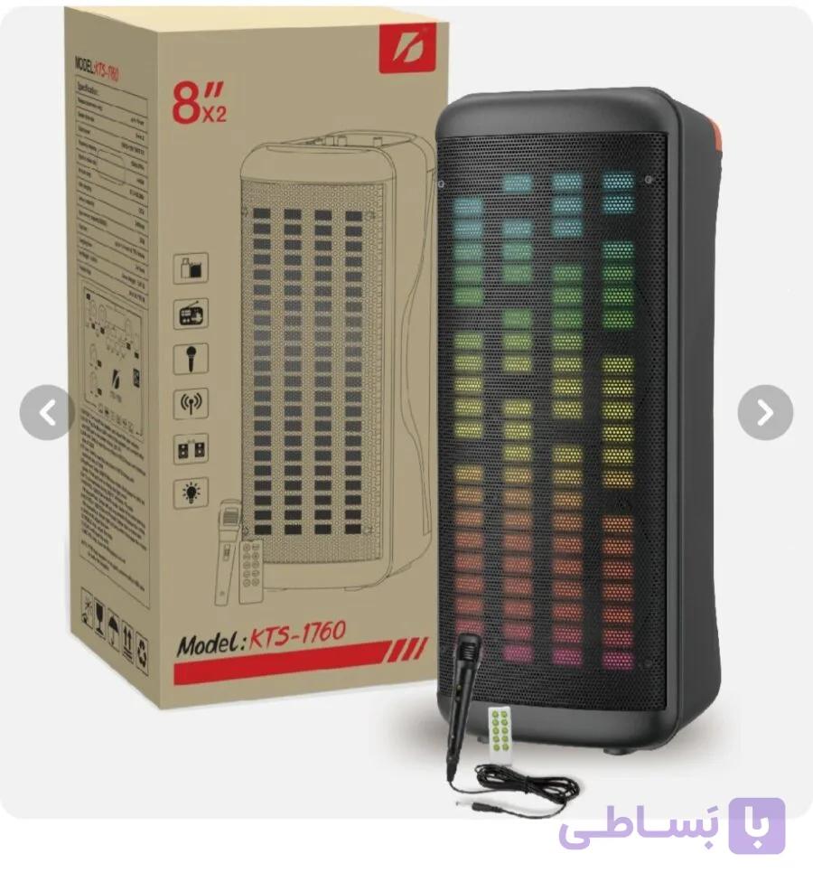 اسپیکر بلوتوثی قابل حمل کی تی اس مدل 1760 — تصویر 1