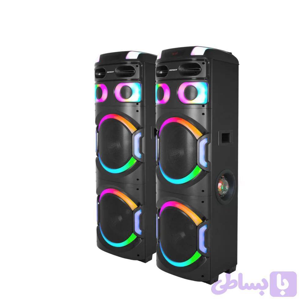 اسپیکر 2تکه دی جی دار دنای مدل WB2012DJ9RWS