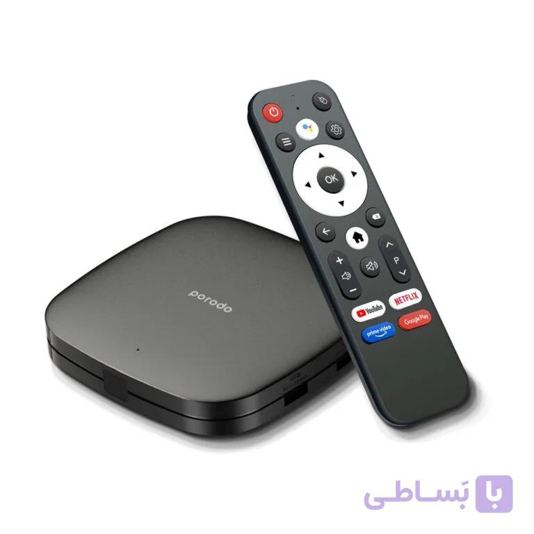 اندروید باکس پرودو مدل Porodo TV Box Video Streaming PD-ANDTVB — تصویر 1