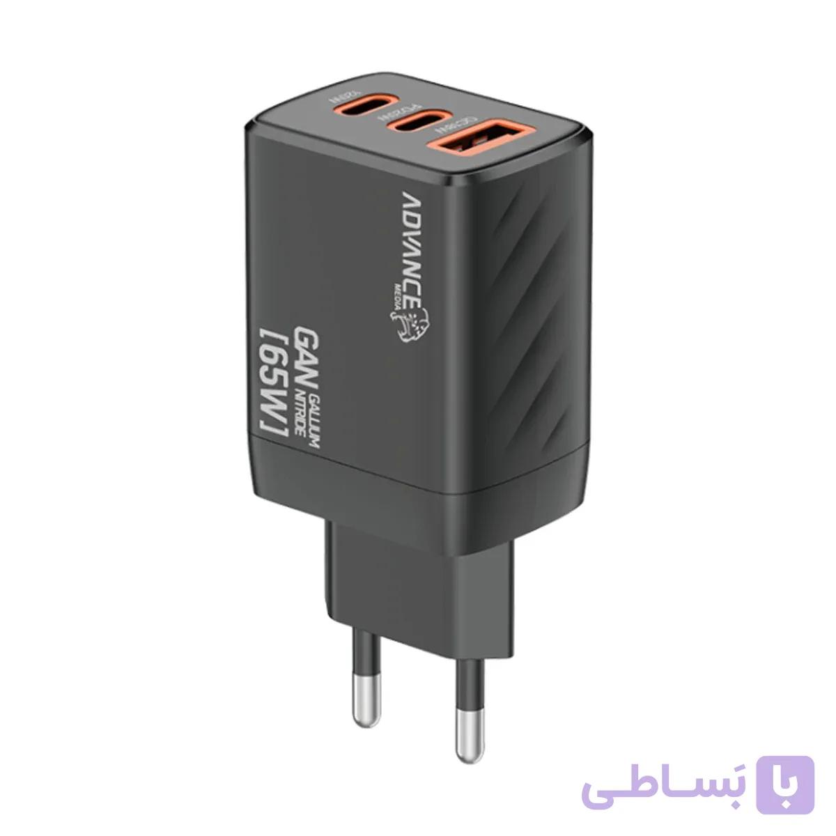 شارژر 65 وات ادونس مدل Advance A-K2 — تصویر 1