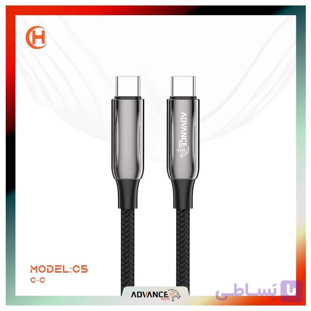 کابل شارژر ادونس تایپ سی مدل Advance A-C5 — تصویر 1