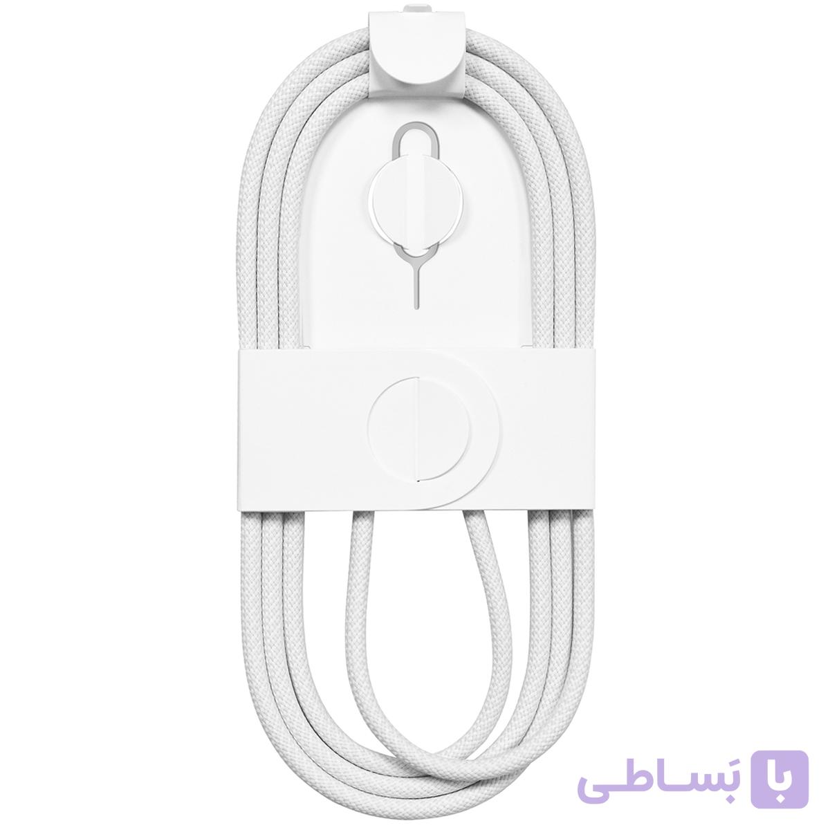 کابل شارژ تایپسی به تایپسی آیفون سری 15 و 16 و 17 APPLE USB-C TO USB-C طول 1 متر