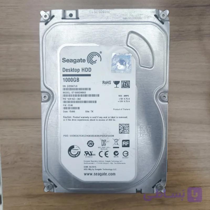 هارد دیسک اینترنال سیگیت مدل Barracuda ST1000DM010 ظرفیت 1 ترابایت — تصویر 1