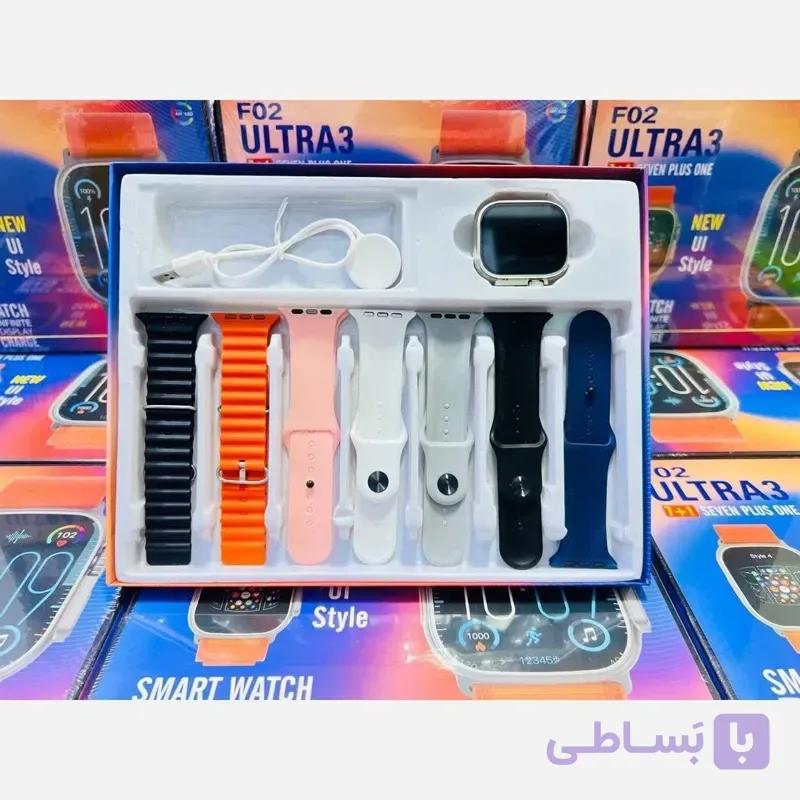 ساعت هوشمند 8 دسته F02 Ultra 3 Smart Watch