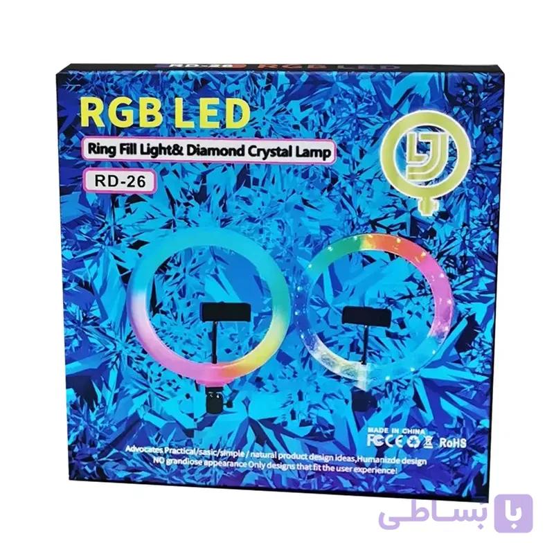 رینگ لایت مدل RGB LED 26