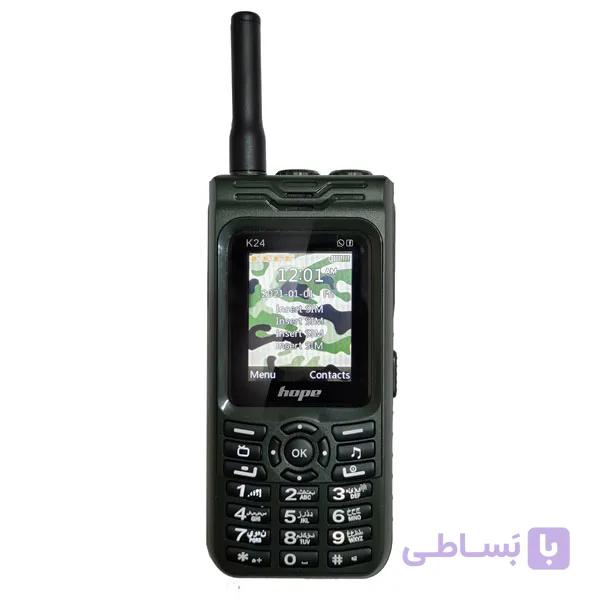 گوشی چهار سیم کارته ارتشی Hope k24 — تصویر 1