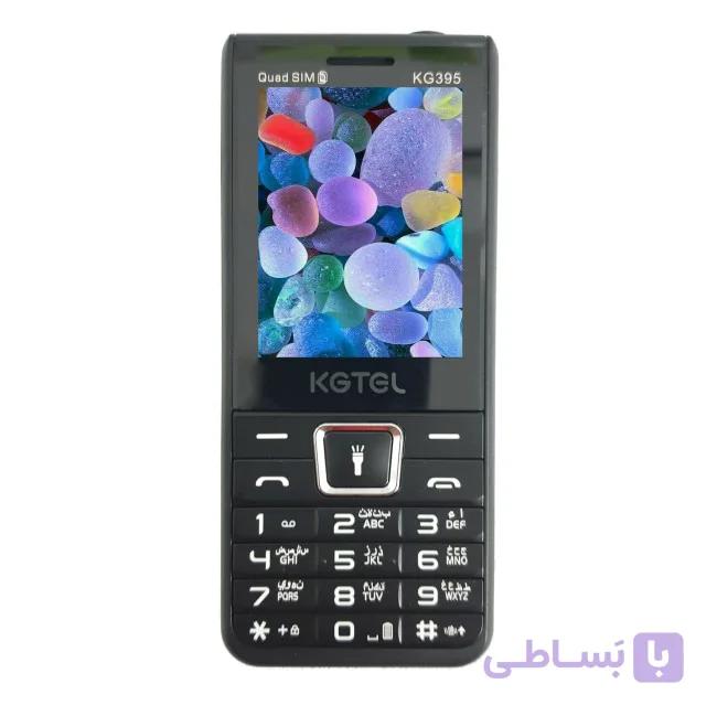 گوشی کاجیتل Kgtel A395 چهار سیم کارته — تصویر 1