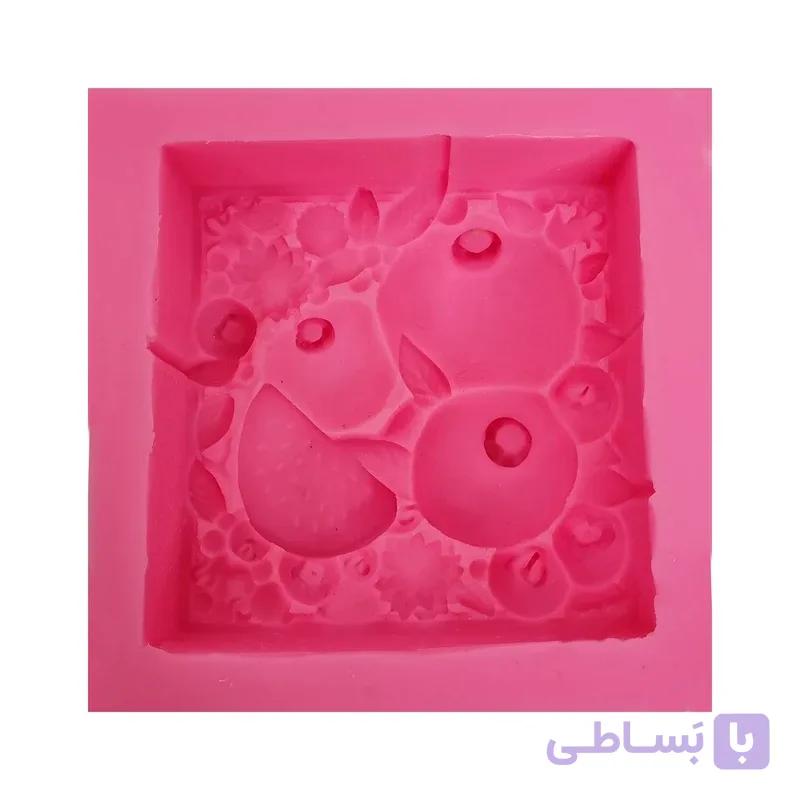 قالب شمع مدل استند باغ انار و هندوانه سری شب یلدا کد B21809 — تصویر 1
