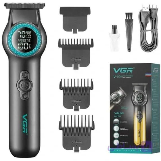 ماشین اصلاح وی جی آر مدل V-990 با تیغه سرامیک و برش مستقیم