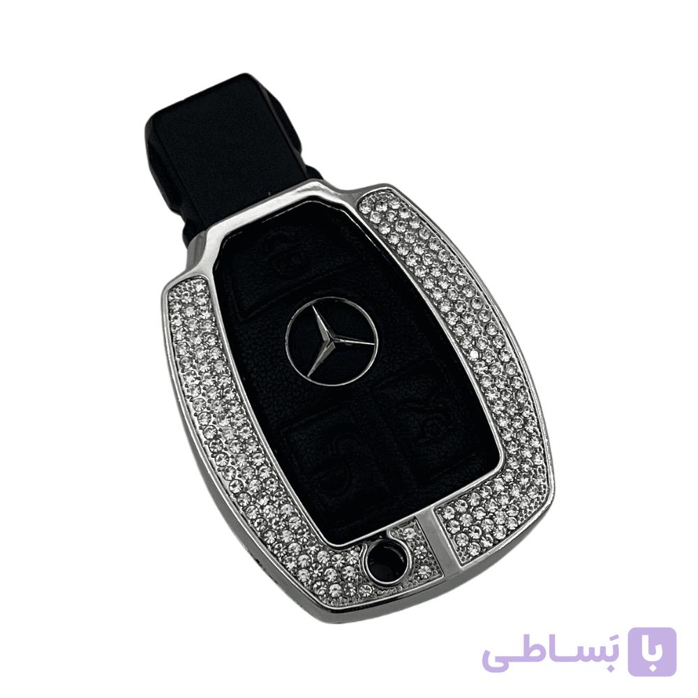 قاب ریموت نگین دار Mercedes-Benz دارای رنگ بندی — تصویر 1