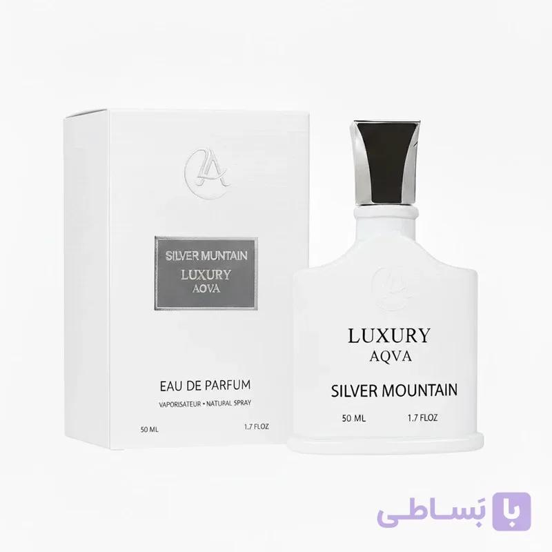ادو پرفیوم مردانه لاکچری آکوا مدل Silver Mountain با رایحه خنک حجم 50 میلی لیتر — تصویر 1