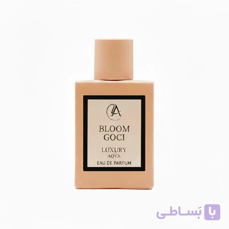 ادوپرفیوم زنانه لاکچری آکوا مدل BLOOM GOCI با رایحه شیرین حجم 50 میلی‌لیتر — تصویر 1