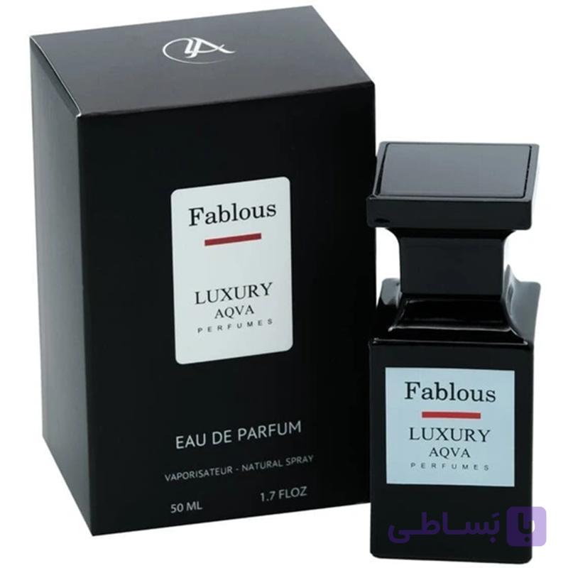 عطر مردانه لاکچری آکوا تامفورد مدل Fablous حجم ۵۰ میلی‌لیتر — تصویر 1