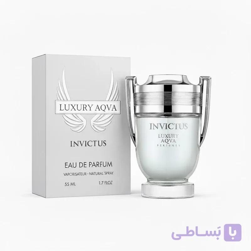 ادو پرفیوم مردانه لاکچری آکوا مدل INVECTUS با رایحه خنک حجم 55 میلی لیتر — تصویر 1