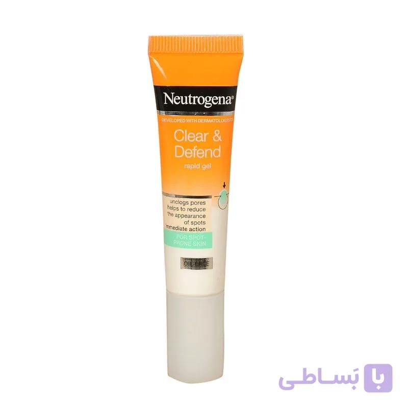 ژل ضد جوش نوتروژینا مدل clear and defend حجم 15میلی لیتر — تصویر 1