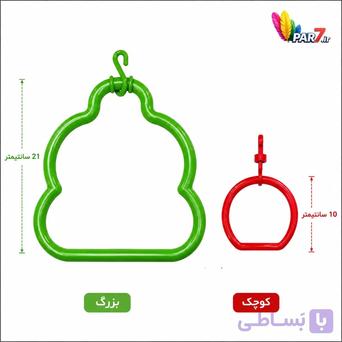 تاب پلاستیکی طوطی سانان — تصویر 1