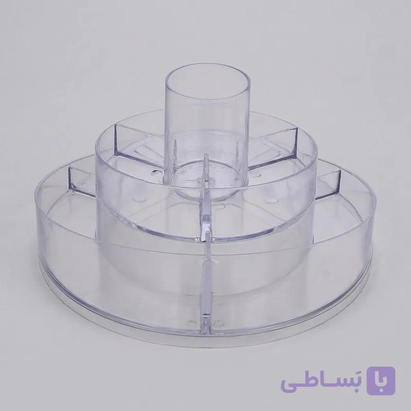 استند لوازم آرایشی چرخشی F240 — تصویر 1
