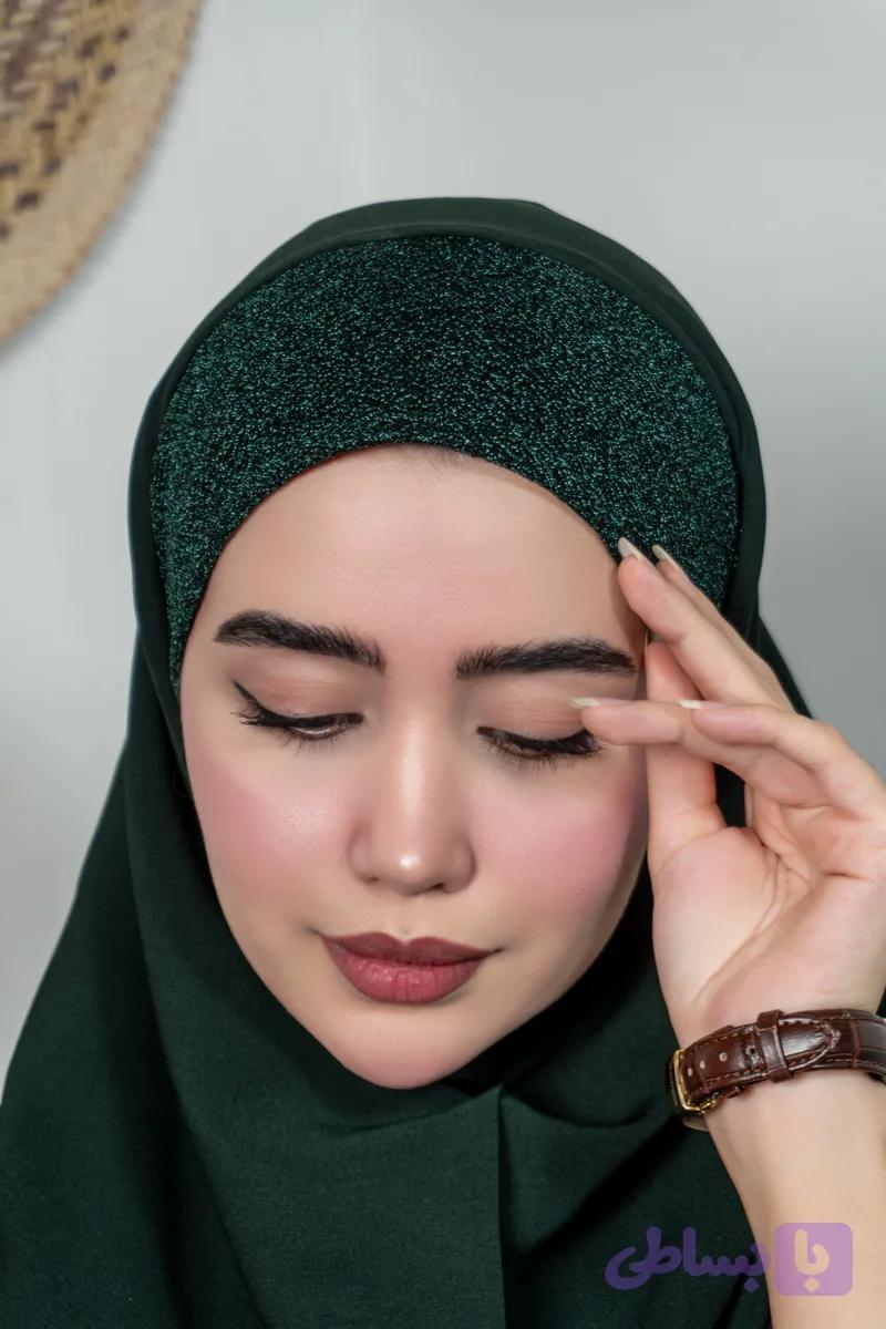 مقنعه سما جنس هد لمه — تصویر 1