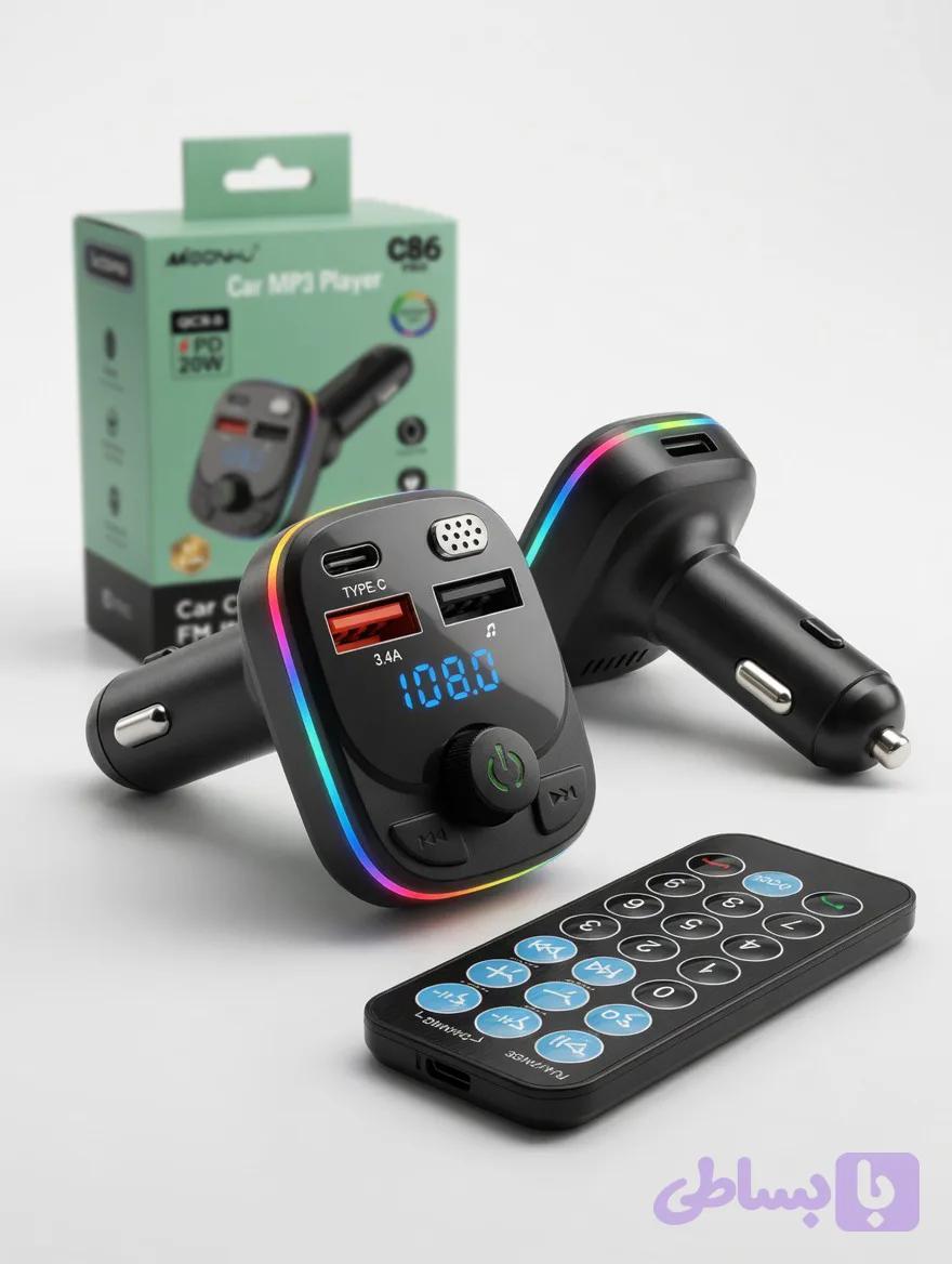 شارژر فندکی و mp3 player