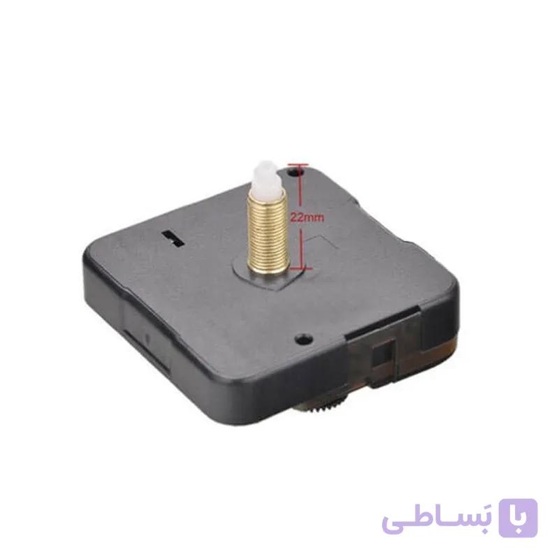 موتور ساعت دیواری آرام گرد اصل تایوان و شفت بلند 23 میلی متری