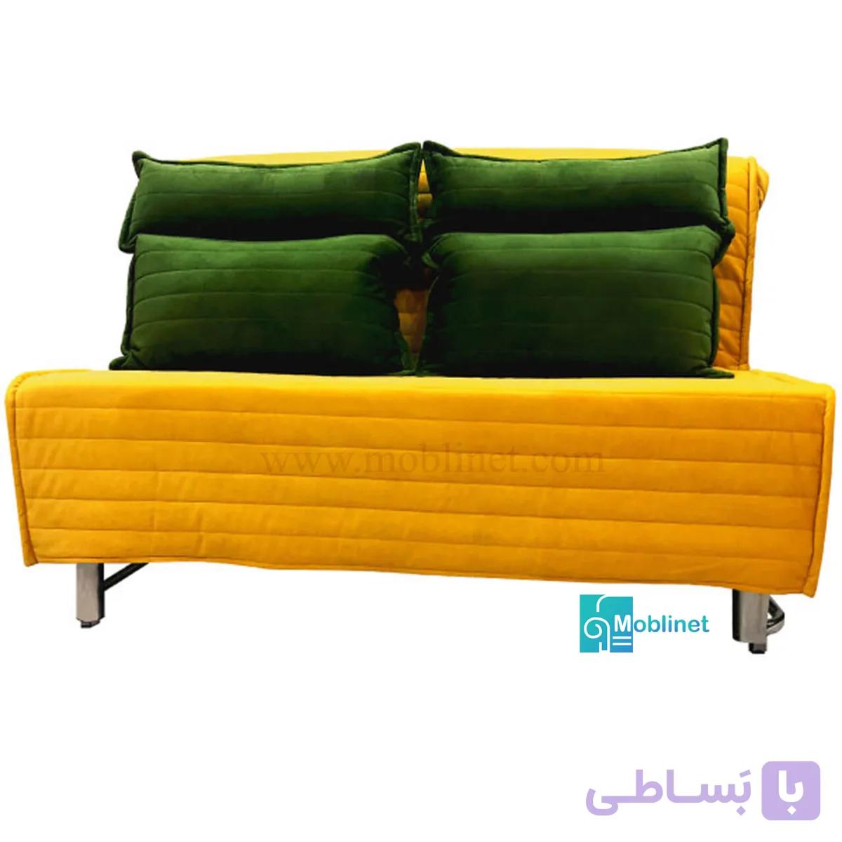 مبل تختخواب شو دو نفره کاپری بدون دسته عرض 160 — تصویر 1