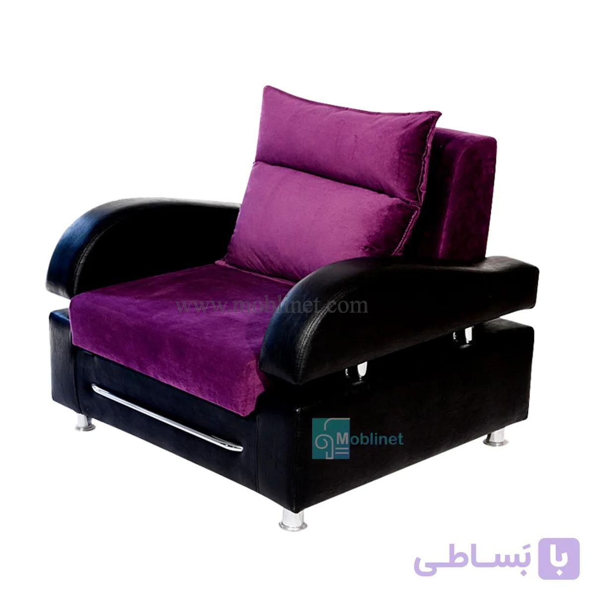 مبل تختخوابشو یکنفره آیسان — تصویر 1