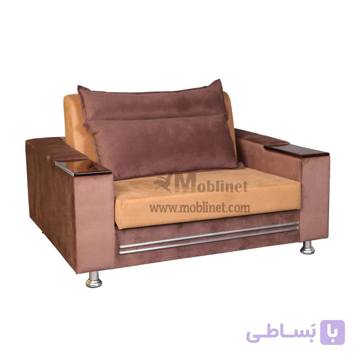 مبل تختخواب شو یکنفره پاندورا — تصویر 1