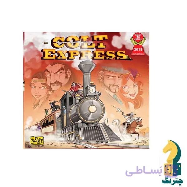 بردگیم کلت اکسپرس(مهره پلاستیکی)(بازی ایرانی Colt Express) — تصویر 1