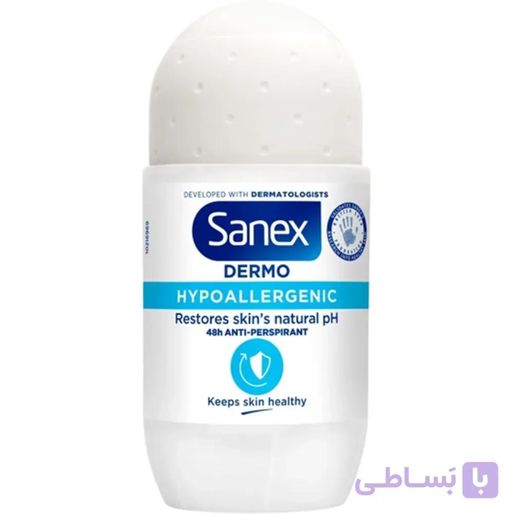 مام رول ضد تعریق سانکس مدل Dermo Hypoallergenic حجم 50 میل — تصویر 1
