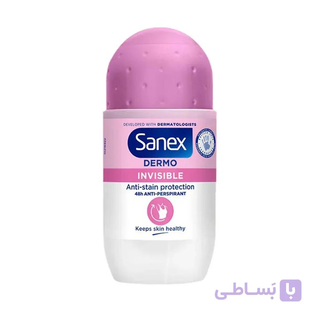 رول ضد تعریق سانکس مدل Dermo Invisible حجم 50 میلی لیتر — تصویر 1