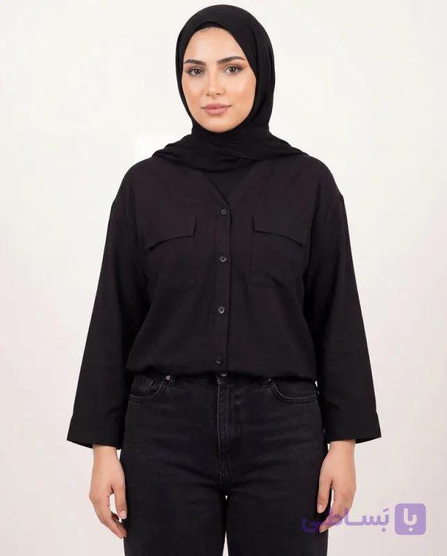 شومیز کجرا خارجی محرمی 7563