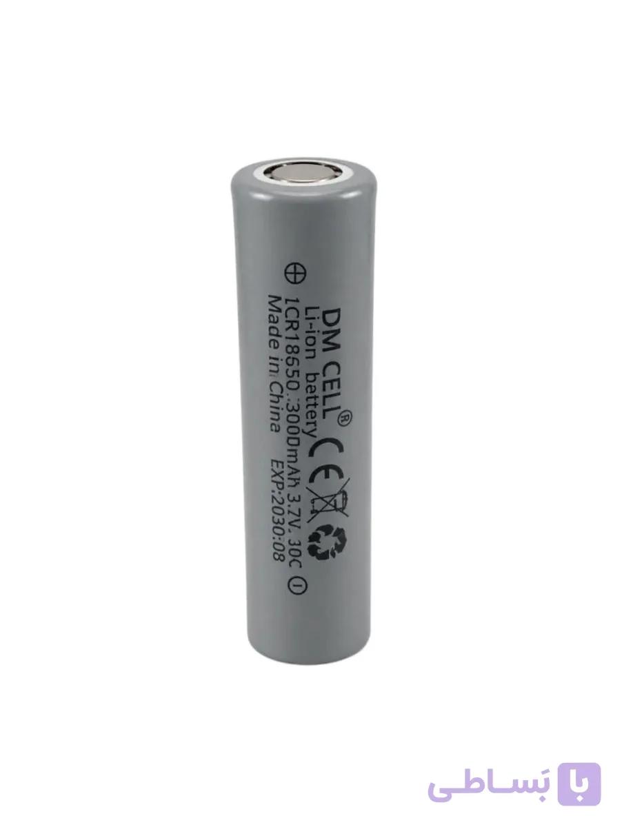 باتری لیتیوم 18650 – 3/7v 3000ma 10C – DM Cell — تصویر 1
