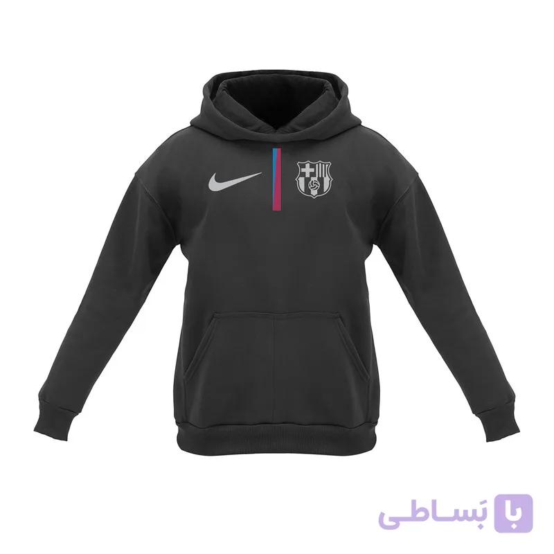 هودی مردانه مدل کیت بارسلونا v38
