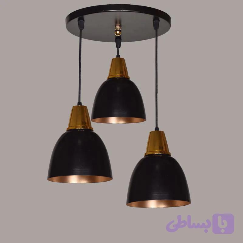 لوستر اویز طرح سه شعله ویدا