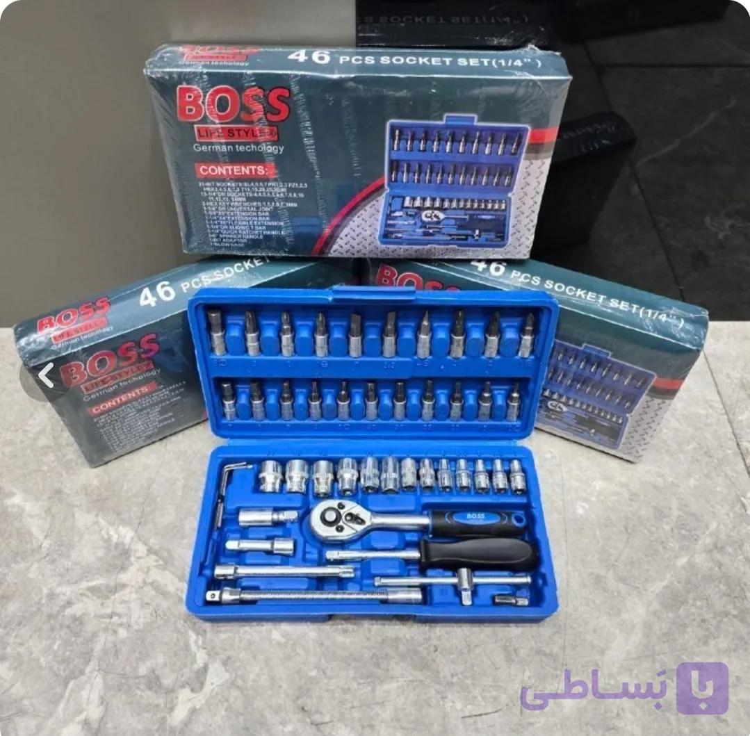 جعبه بکس 46 عددی درایو 1/4 برند باس مدل LIFE-STYLE
