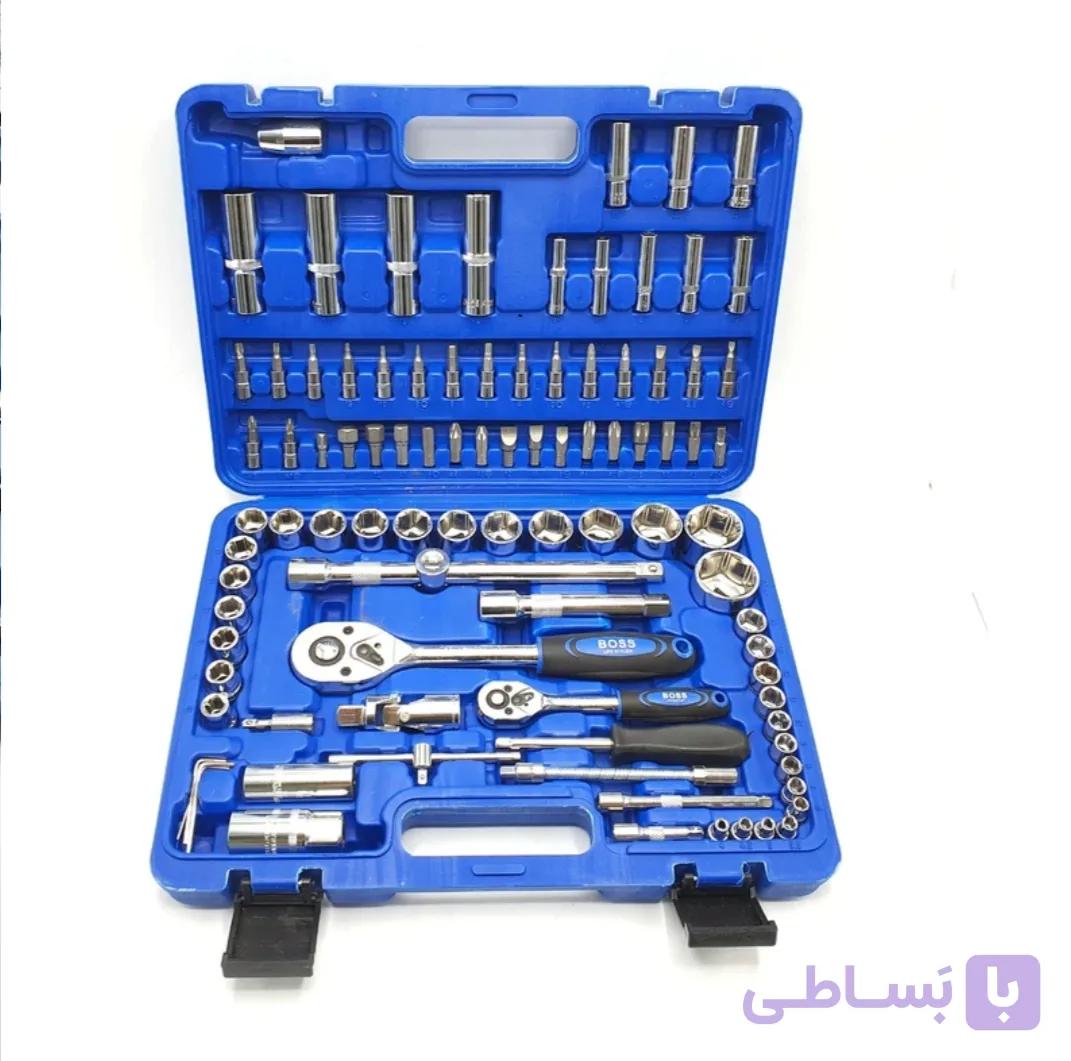 آچار بکس صنعتی مجموعه 94 عددی باس