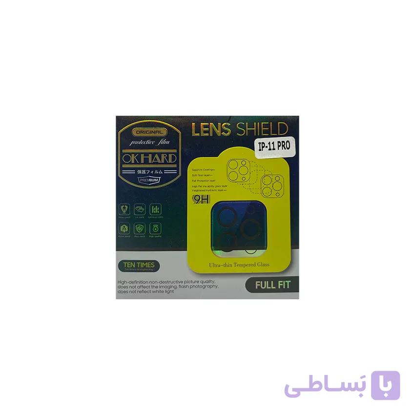 گلس لنز IP 11 PRO برند OK HARD