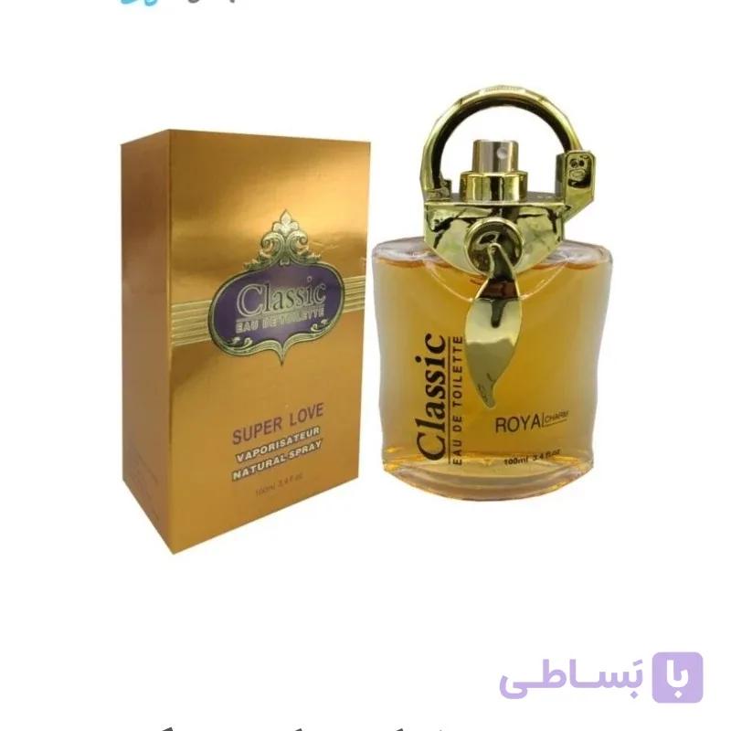 ادکلن کلاسیک (سوپر لاو) زنانه حجم 100 میل با رایحه ی بسیار قوی — تصویر 1