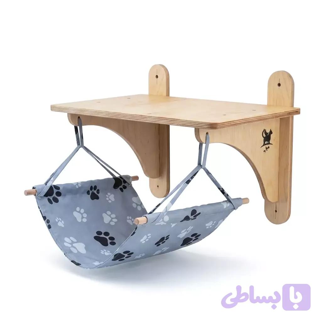 شلف دیواری گربه مدل D102 — تصویر 1