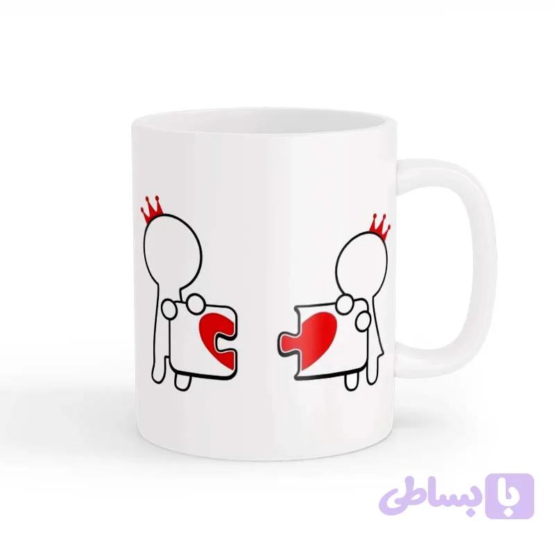 ماگ طرح زوج عاشق 044