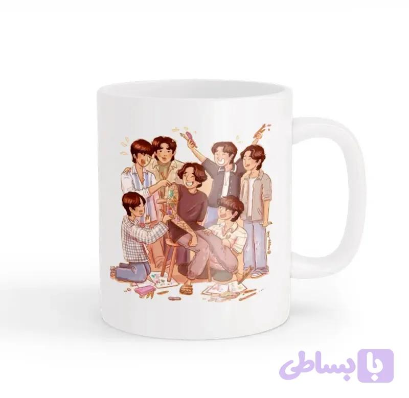 ماگ گروه بی تی اس 01