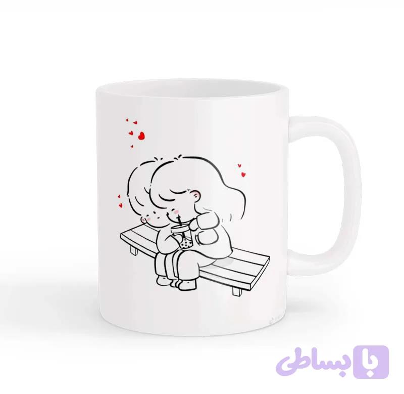 ماگ طرح زوج عاشق 041
