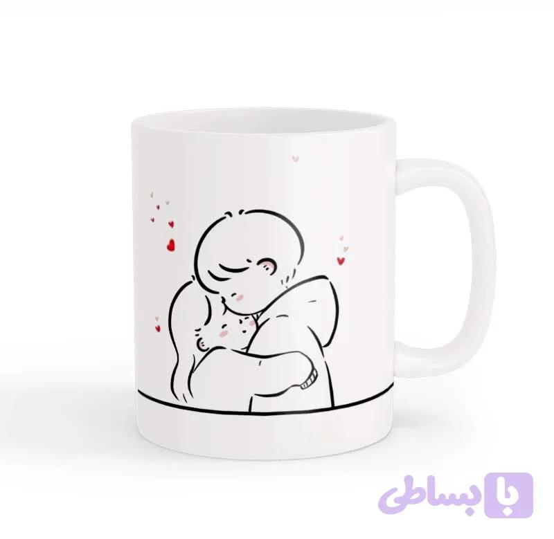ماگ طرح زوج عاشق 042