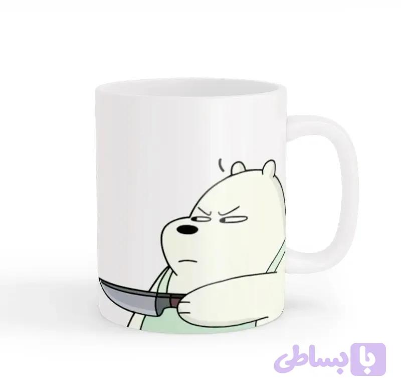 ماگ کارتونی مینیمال 09